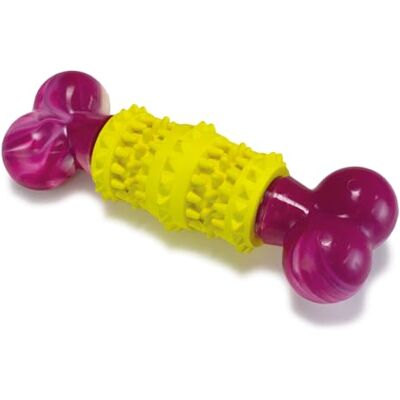 Arquivet Jouet pour chiens Pinky Os pour chiens résistants Arquivet Jouet pour chiens Pinky Os pour chiens résistants