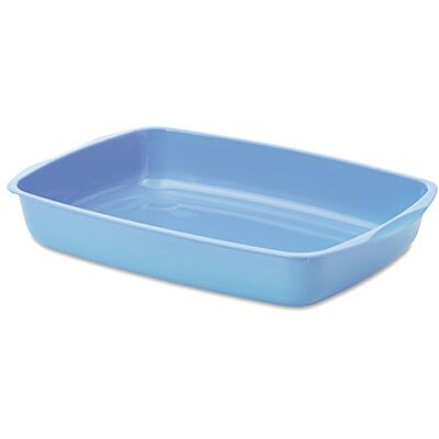 Savic – Bac à litière pour Chat, 38 cm, Couleurs Assorties (Rose, Bleu et Blanc) Savic – Bac à litière pour Chat, 38 cm, Couleurs Assorties (Rose, Bleu et Blanc)