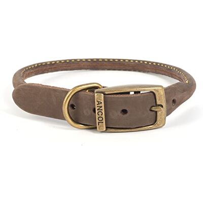 Ancol Timberwolf Collier rond en cuir sable 39-48 cm Taille 5 (M) Ancol Timberwolf Collier rond en cuir sable 39-48 cm Taille 5 (M)