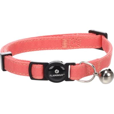 FLAMINGO Chat Collier Lomi Rose Saumon 20-35cm 10mm FLAMINGO Chat Collier Lomi Rose Saumon 20-35cm 10mm