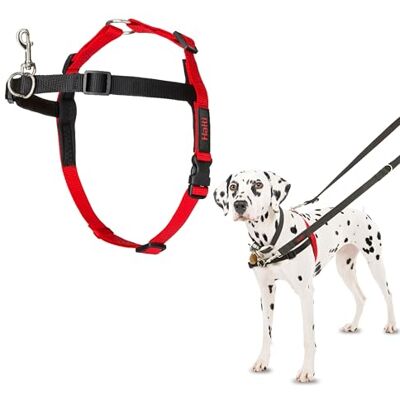 Halti Harnais de contrôle frontal pour chiens Taille M Pour que votre chien arrête de tirer sur sa laisse, Design léger, Harnais anti-traction pour chiens de taille moyenne Halti Harnais de contrôle frontal pour chiens Taille M Pour que votre chien arrête de tirer sur sa laisse, Design léger, Harnais anti-traction pour chiens de taille moyenne