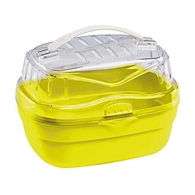Ferplast Transport pour Hamsters et Autres Petits Rongeurs Aladino Small Cage de Transport pour Petits Animaux, Rongeurs, Hamsters, Plastique Résistant, 20 X 16 X H 13,5 cm, Vert Ferplast Transport pour Hamsters et Autres Petits Rongeurs Aladino Small Cage de Transport pour Petits Animaux, Rongeurs, Hamsters, Plastique Résistant, 20 X 16 X H 13,5 cm, Vert