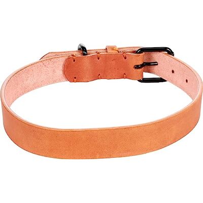 FLAMINGO COLLIIER LEANO Cognac XXL 52-62CM 30MM FLAMINGO COLLIIER LEANO Cognac XXL 52-62CM 30MM