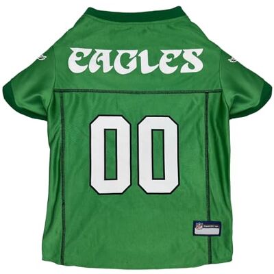 Pets First NFL Philadelphia Eagles Maillot rétro pour chien Taille M Pets First NFL Philadelphia Eagles Maillot rétro pour chien Taille M