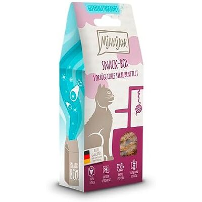 MjAMjAM Friandises d'autruche pour chats - Naturel & Délicieux MjAMjAM Friandises d'autruche pour chats - Naturel & Délicieux