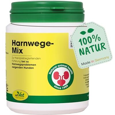 cdVet Naturprodukte HarnwegeMix 80 g Hund, Katze Ergainzungsfuttermittel Harnwegsprobleme Versorgung mit Vitaminen + Mineralstoffen Unterstützung der Organfunktion + Stoffwechselv cdVet Naturprodukte HarnwegeMix 80 g Hund, Katze Ergainzungsfuttermittel Harnwegsprobleme Versorgung mit Vitaminen + Mineralstoffen Unterstützung der Organfunktion + Stoffwechselv