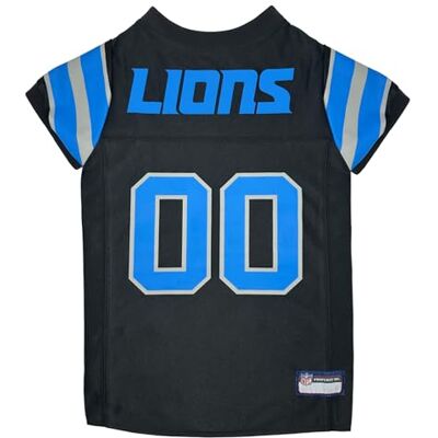 Pets First Maillot NFL Detroit Lions Color Rush pour chien, taille M. Maillot Color Rush, maillot cool et sportif pour chien, meilleur costume de football pour chiens et chats. Maillot sous licence. Pets First Maillot NFL Detroit Lions Color Rush pour chien, taille M. Maillot Color Rush, maillot cool et sportif pour chien, meilleur costume de football pour chiens et chats. Maillot sous licence.
