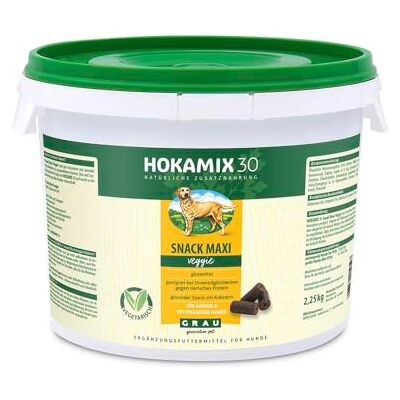 Grau L'original – HOKAMIX30 Snack Maxi Veggie, la collation végétarienne saine avec 30 herbes importantes, 1 paquet (1 x 2,25 kg), complément alimentaire pour chien Grau L'original – HOKAMIX30 Snack Maxi Veggie, la collation végétarienne saine avec 30 herbes importantes, 1 paquet (1 x 2,25 kg), complément alimentaire pour chien