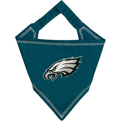 Pets First NFL Philadelphia Eagles Tie Bandana pour chien Taille L/XL Pets First NFL Philadelphia Eagles Tie Bandana pour chien Taille L/XL