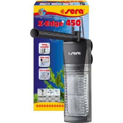 sera X-Edge 450 32656 Filtre d'angle puissant et économe en énergie ou filtre intérieur pour aquarium jusqu'à 200 l sera X-Edge 450 32656 Filtre d'angle puissant et économe en énergie ou filtre intérieur pour aquarium jusqu'à 200 l