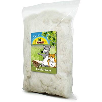 JR Farm Fibres kapok, lit pour rongeurs, 20 g JR Farm Fibres kapok, lit pour rongeurs, 20 g