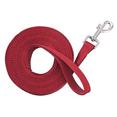 Tough 1 Ligne de longe en nylon, rouge, 1 po x 6 m Tough 1 Ligne de longe en nylon, rouge, 1 po x 6 m