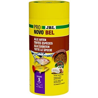 JBL Bel Grano S - Aliment en granulés prébiotiques pour poissons - Nourriture d'aquarium JBL Bel Grano S - Aliment en granulés prébiotiques pour poissons - Nourriture d'aquarium