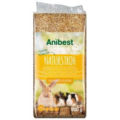 Anibest Paille naturelle 0,8 kg Anibest Paille naturelle 0,8 kg