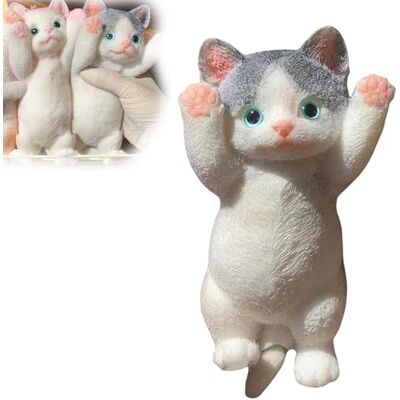 GIUSOBG Squishy Jouet à Presser en Forme de Chat, Mignon, Anti-stress, Jouet antistress, Cadeau pour Enfants et Adultes (C) GIUSOBG Squishy Jouet à Presser en Forme de Chat, Mignon, Anti-stress, Jouet antistress, Cadeau pour Enfants et Adultes (C)