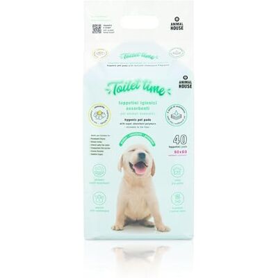 Animal House 40 Tapis hygiéniques absorbants Camomille Haute Absorption sans poussière Retient Les odeurs Protège la Maison (60 x 60 cm 40) Animal House 40 Tapis hygiéniques absorbants Camomille Haute Absorption sans poussière Retient Les odeurs Protège la Maison (60 x 60 cm 40)