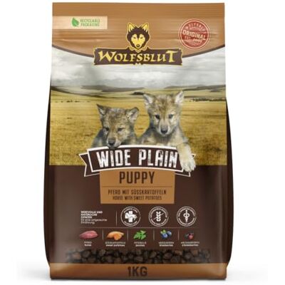 Wolfsblut Grand chiot uni Cheval patate douce 1 kg Wolfsblut Grand chiot uni Cheval patate douce 1 kg