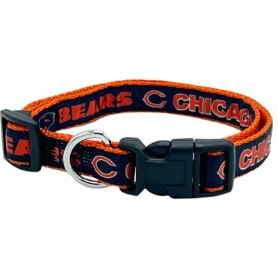 Pets First NFL Chicago Bears Collier pour animal domestique Taille S Pets First NFL Chicago Bears Collier pour animal domestique Taille S