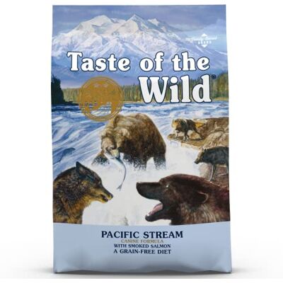 Taste of the Wild – Croquettes Pacific Stream avec Saumon fumé, 2 kg Taste of the Wild – Croquettes Pacific Stream avec Saumon fumé, 2 kg