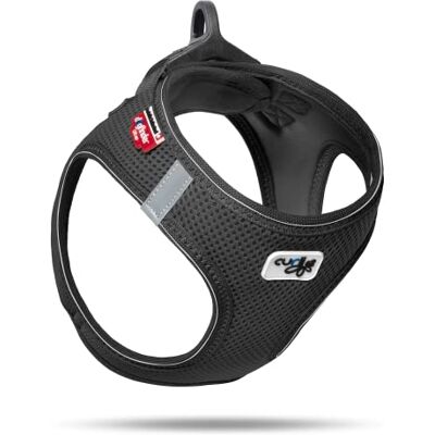 Harnais pour animaux Curli - PN2673 - Harnais classique en mesh d'air - Noir Harnais pour animaux Curli - PN2673 - Harnais classique en mesh d'air - Noir