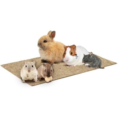 La cordeline Lot 2 Tapis Litière Chanvre Naturel 25 x 40 cm 1000g/m²- Fond de Cage pour Rongeurs, Lapins, Hamster… La cordeline Lot 2 Tapis Litière Chanvre Naturel 25 x 40 cm 1000g/m²- Fond de Cage pour Rongeurs, Lapins, Hamster…