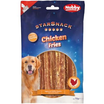 Nobby StarSnack Fries au poulet env. 70 g Nobby StarSnack Fries au poulet env. 70 g