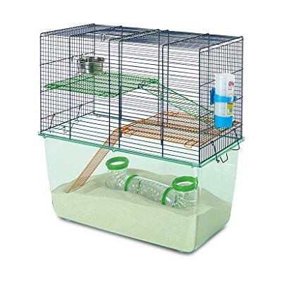 Cage Hamster Savic - Construction Robuste en Plastique et Métal Cage Hamster Savic - Construction Robuste en Plastique et Métal