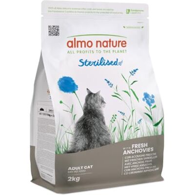 Almo Nature Nourriture pour chats stérilisés - 2kg Almo Nature Nourriture pour chats stérilisés - 2kg