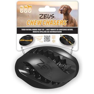 Zeus ChewChasers Ballon de Rugby - Jouet pour chiens Zeus ChewChasers Ballon de Rugby - Jouet pour chiens