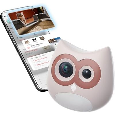 SiiPet Caméra de litière – Surveillance de la santé des chats par IA, enregistre le comportement de toilette, les alertes anormales UTI/diarrhée, s'adapte aux bacs à litière automatiques et standard SiiPet Caméra de litière – Surveillance de la santé des chats par IA, enregistre le comportement de toilette, les alertes anormales UTI/diarrhée, s'adapte aux bacs à litière automatiques et standard