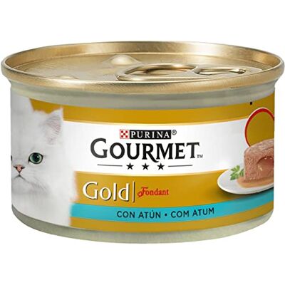 Gourmet Purina Gold Fondant Nourriture pour Chat 24 x 85 g Gourmet Purina Gold Fondant Nourriture pour Chat 24 x 85 g