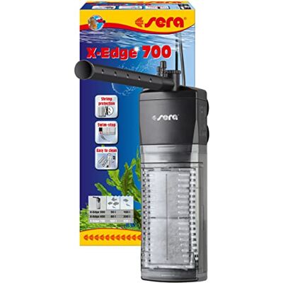 sera X-Edge 700 32657 Filtre d'angle puissant et économe en énergie ou filtre intérieur pour aquarium jusqu'à 300 l sera X-Edge 700 32657 Filtre d'angle puissant et économe en énergie ou filtre intérieur pour aquarium jusqu'à 300 l