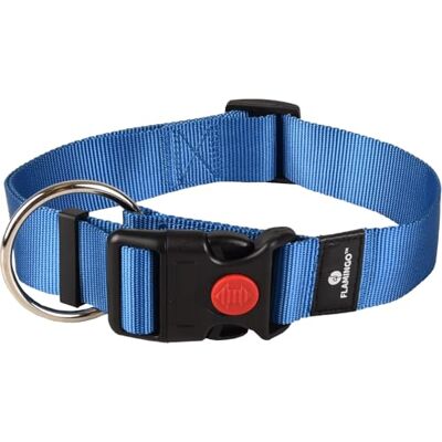 FLAMINGO Ziggi Collier Bleu 55-75 cm x 40 mm FLAMINGO Ziggi Collier Bleu 55-75 cm x 40 mm