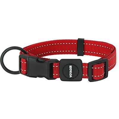 Best Pet Supplies Collier réfléchissant pour chien avec longueur réglable, boucle robuste et anneau en D solide, accessoire de dressage, marche, jogging pour petites, moyennes et grandes races – Best Pet Supplies Collier réfléchissant pour chien avec longueur réglable, boucle robuste et anneau en D solide, accessoire de dressage, marche, jogging pour petites, moyennes et grandes races –