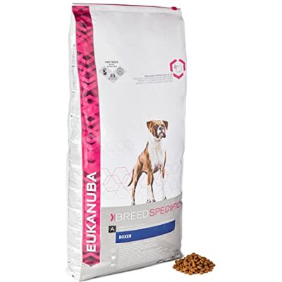 Eukanuba Chien Nourriture sèche Boxer Poulet 12kg Eukanuba Chien Nourriture sèche Boxer Poulet 12kg