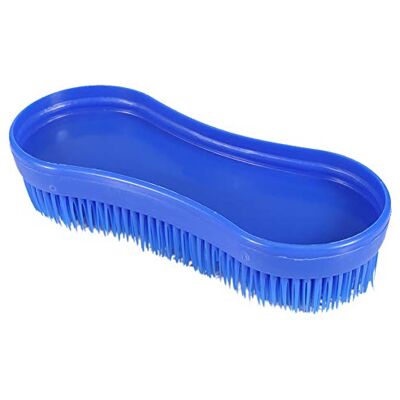 Shanrya Taidda- de Fin d'année Brosse de Nettoyage légère et Douce pour Cheval, Brosse en Silicone, Cheval Lisse et Facile à Utiliser pour Une Utilisation de Longue durée Shanrya Taidda- de Fin d'année Brosse de Nettoyage légère et Douce pour Cheval, Brosse en Silicone, Cheval Lisse et Facile à Utiliser pour Une Utilisation de Longue durée