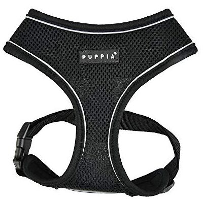 Puppia Harnais pour chien Soft Harness Pro, noir, S Puppia Harnais pour chien Soft Harness Pro, noir, S