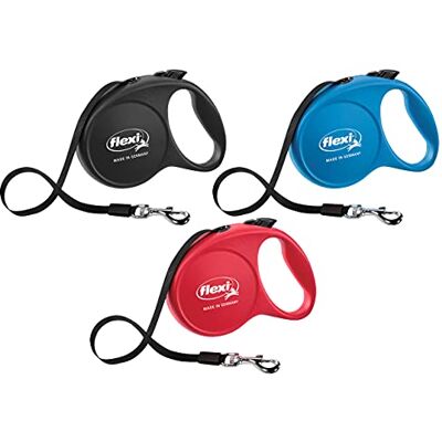 Vitakraft Flexi Laisse Rétractable 5 M pour Grand Chien Couleur Aléatoire Noir, Bleu Ou Rouge Vitakraft Flexi Laisse Rétractable 5 M pour Grand Chien Couleur Aléatoire Noir, Bleu Ou Rouge