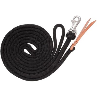 Tough 1 Laisse d'entraînement avec Trigger Bull Snap, noir, 35,6 cm Tough 1 Laisse d'entraînement avec Trigger Bull Snap, noir, 35,6 cm