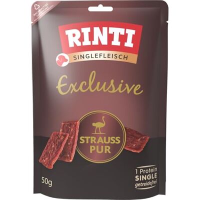 Rinti Singlefleisch Exclusive Snacks faciles à digérer à base de viande exclusive pour chiens sensibles et adultes. Friandises pour chiens sans céréales et sans sucre dans un sachet fraîcheur 12 Rinti Singlefleisch Exclusive Snacks faciles à digérer à base de viande exclusive pour chiens sensibles et adultes. Friandises pour chiens sans céréales et sans sucre dans un sachet fraîcheur 12