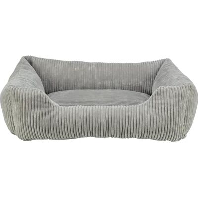 Trixie Vital Jonna 37263 Lit orthopédique pour chien 60 x 50 cm Gris – Coussin pour chien de qualité supérieure avec mousse à mémoire de forme – Panier pour chiens âgés – Doux pour les articulations Trixie Vital Jonna 37263 Lit orthopédique pour chien 60 x 50 cm Gris – Coussin pour chien de qualité supérieure avec mousse à mémoire de forme – Panier pour chiens âgés – Doux pour les articulations