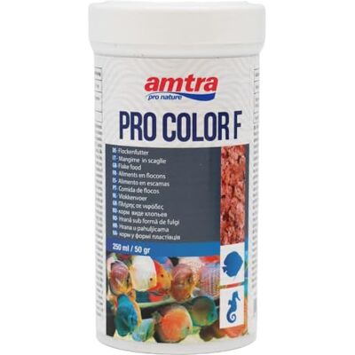 Amtra Pro Color Flake Nourriture pour Aquariophilie 250 ml/50 g Amtra Pro Color Flake Nourriture pour Aquariophilie 250 ml/50 g