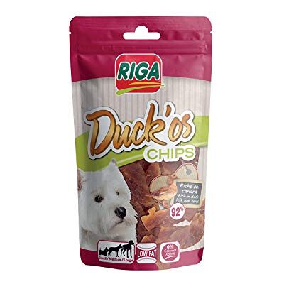 Friandises pour chiens Riga - Goût canard - 80g Friandises pour chiens Riga - Goût canard - 80g