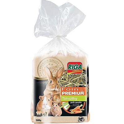 Riga Foin Timothy Carottes 500g Riga Foin Timothy Carottes 500g