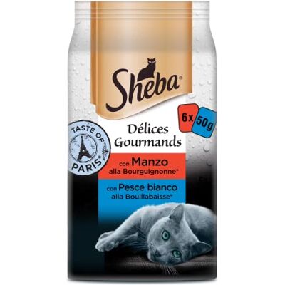 Mars Petcare Sheba 420650 - Nourriture humide pour chats, Adulte, Poisson, 3.6kg Mars Petcare Sheba 420650 - Nourriture humide pour chats, Adulte, Poisson, 3.6kg