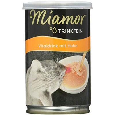 Miamor Trinkfein Boisson vitale avec poulet 24 x 135 ml Miamor Trinkfein Boisson vitale avec poulet 24 x 135 ml