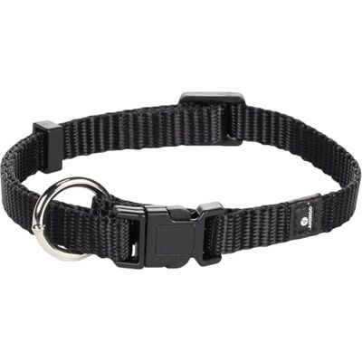 FLAMINGO Collier ZIGGI Noir XS 20-35CM 10MM FLAMINGO Collier ZIGGI Noir XS 20-35CM 10MM