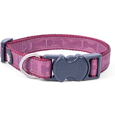Collier pour chien Petface Country Berry Tonal Bones - Grand Collier pour chien Petface Country Berry Tonal Bones - Grand