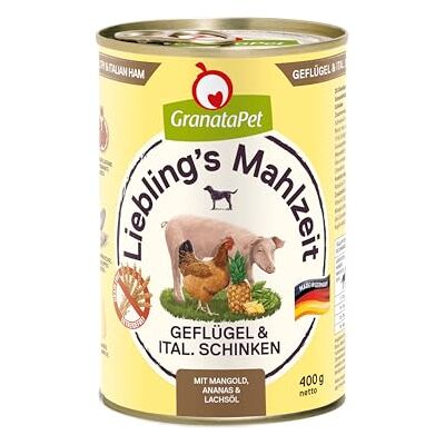 GranataPet Volaille & Jambon Italien - Nourriture humide sans céréales GranataPet Volaille & Jambon Italien - Nourriture humide sans céréales