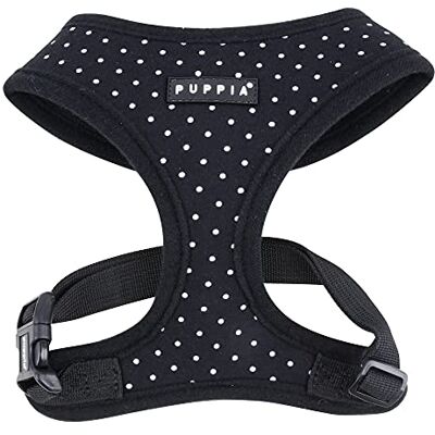 Puppia Harnais pour Chien Grande, Noir Puppia Harnais pour Chien Grande, Noir